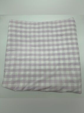 Serena & Lily Gingham Sheet Set Full Size Lavender/Lilac